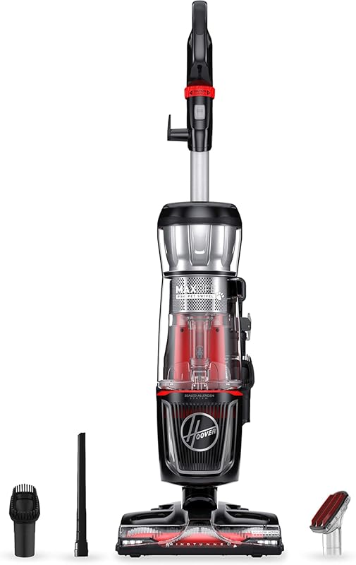 Hoover MAXLife Pro Pet Swivel Upright Bagless Vacuum for Home, featuri