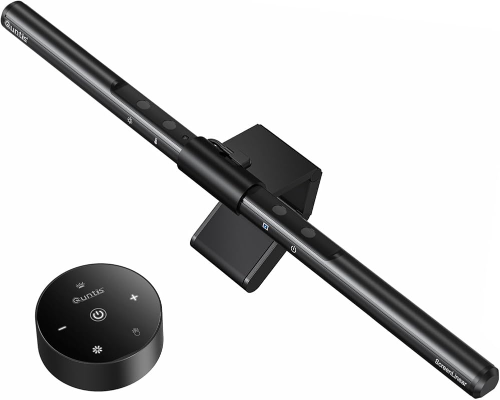 Eye-Caring LED Computer Monitor Light Bar with USB, Auto-Dimming, Touc