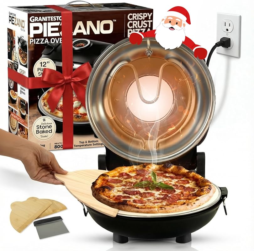 PIEZANO Crispy Crust Pizza Oven by Granitestone