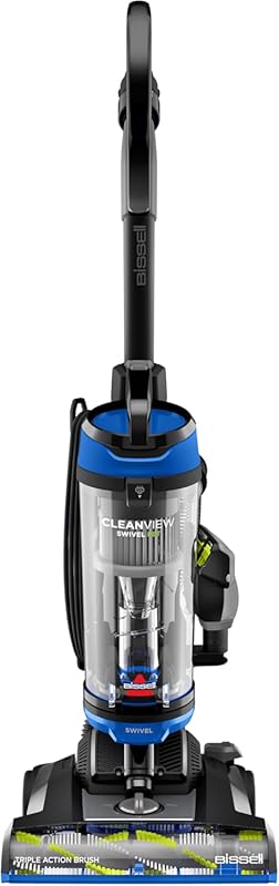 Bissell CleanView Swivel Vacuum: Triple Action Brush Roll, Swivel Stee