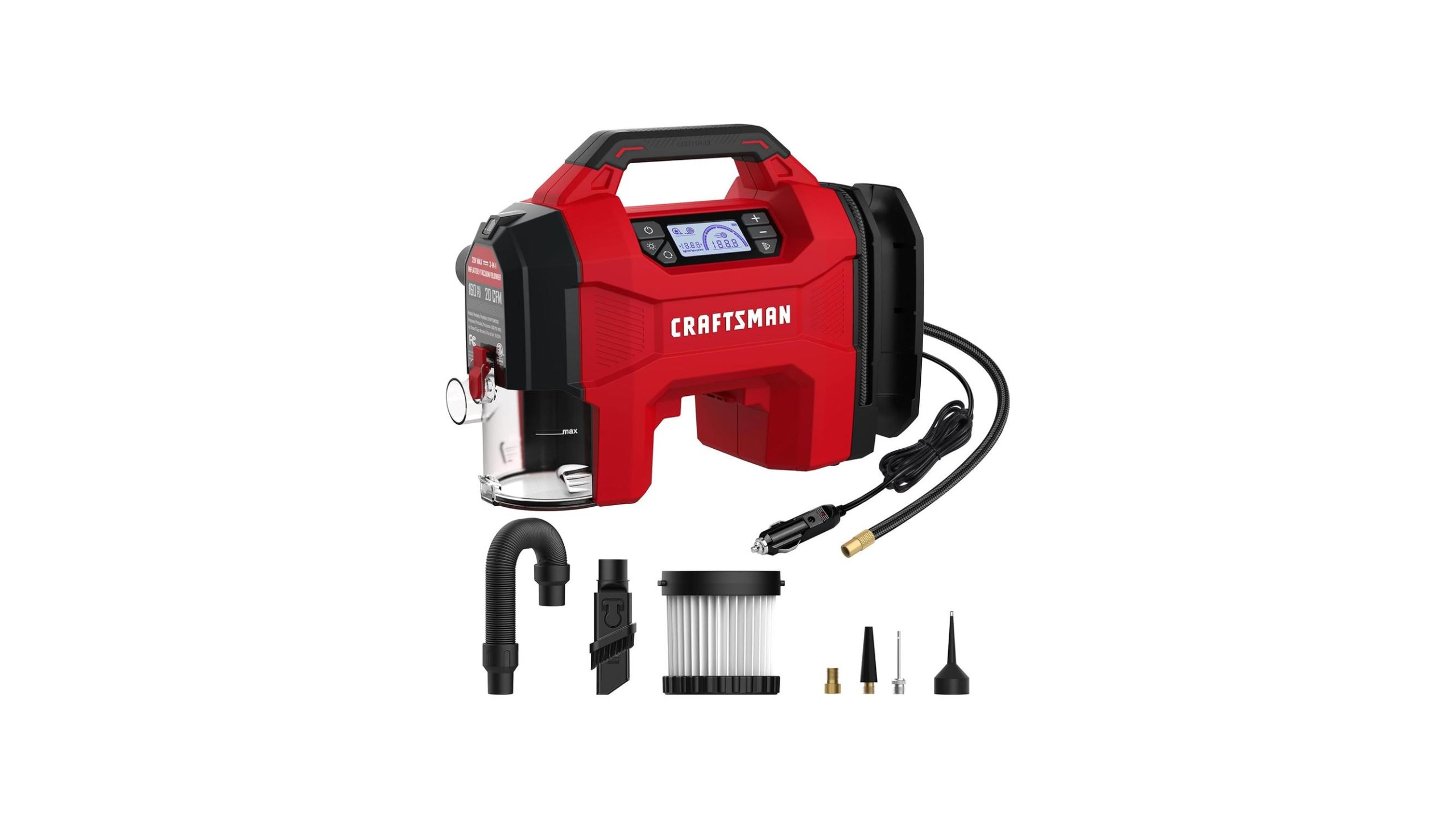 CRAFTSMAN Inflator Vacuum Blower - Honest Review