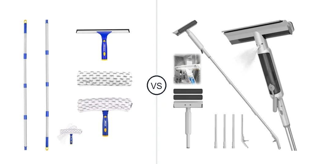Comparison of ITTAR Window Squeegee and Bestbuy8 Modern