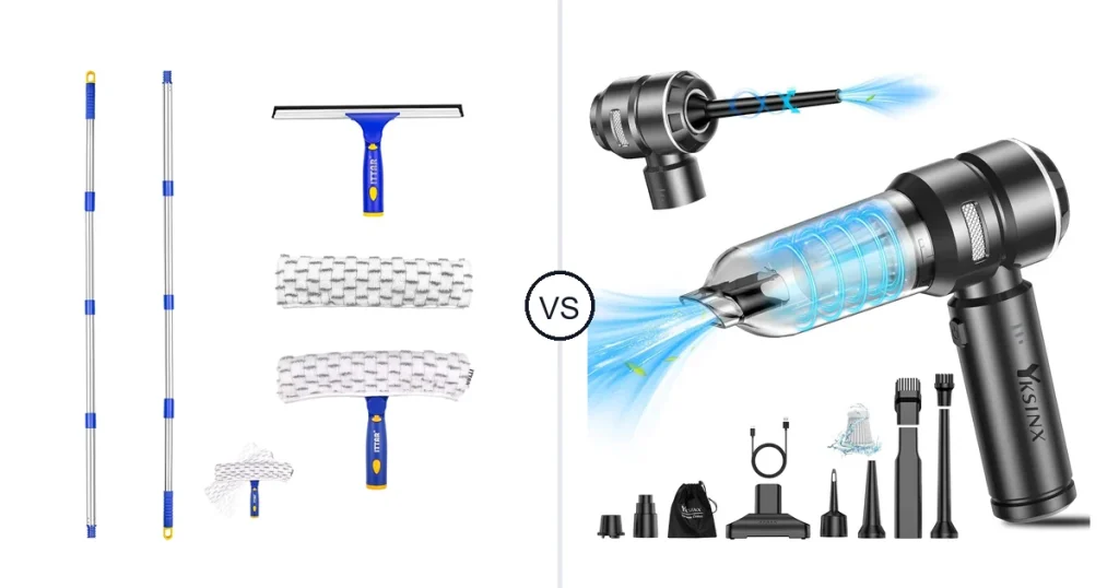 Comparison of ITTAR Window Squeegee and YKSINX 18000PA